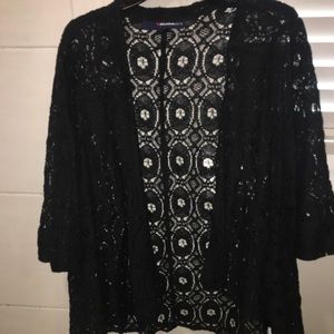 Denim 24/7 lace jacket